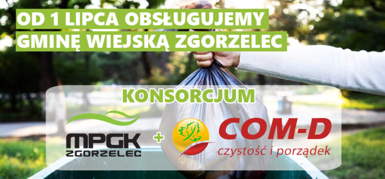 Od 1 lipca rozpoczynamy obsługę Gminy Wiejskiej Zgorzelec