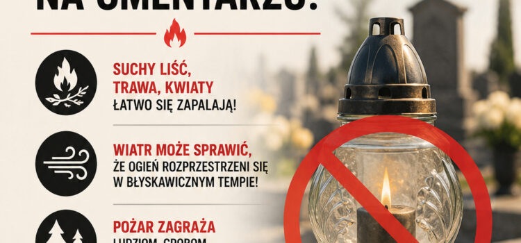 Apel do odwiedzających cmentarz w czasie upałów Apel do odwiedzających cmentarz w czasie upałów